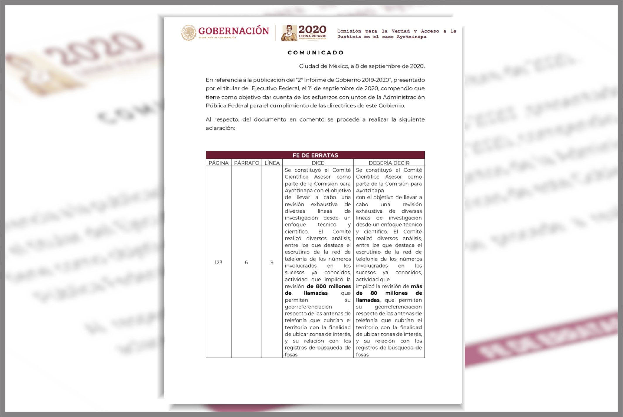 Primer Informe Semestral